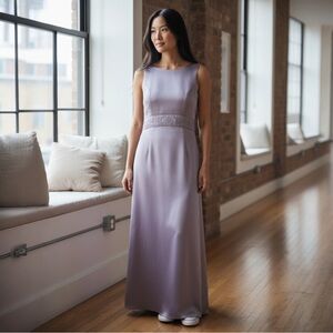 Michaelangelo Lavender Prom Dress 8